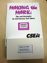Video - Making the Mark: Tips and Strategies for Civil Service Test Takers  VHS