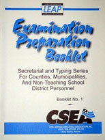 Exam Series 1 - Secretarial and Typing Series
